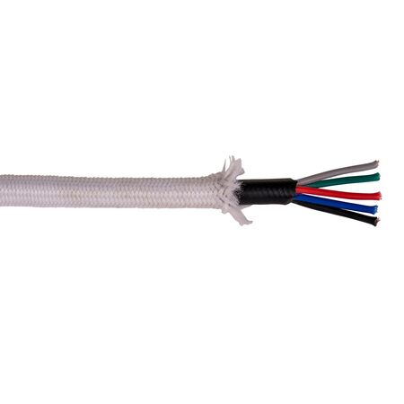 5 Core White Cable
