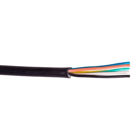 5 Core Black Garden Cable