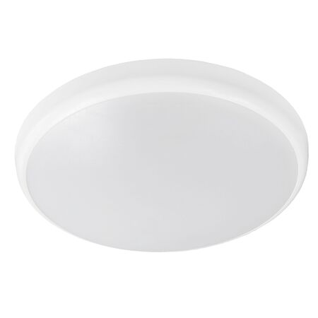 Conrad 200mm LED Oyster Light 15w Tricolour White