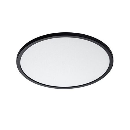 Fino 350mm LED Oyster Light 24w Tricolour Matt Black