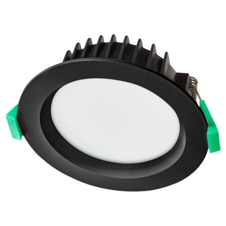 Titan II 10w Tricolour LED Downlight Kit  Matt Black