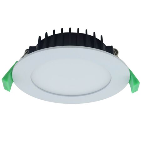 Blitz II 10w Tricolour LED Downlight Matt White