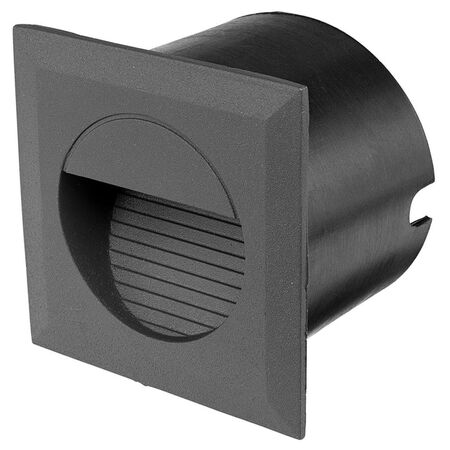 Brilliant Charcoal Lachlan LED Square Step Light Brilliant Charcoal Lachlan LED Square Step Light