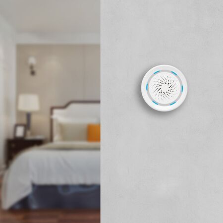 Brilliant White Smart Wi-Fi Siren Alarm