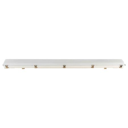 Brilliant Grey Endura 20W/40W Switchable Microwave Sensor Tri-Proof CCT LED Batten