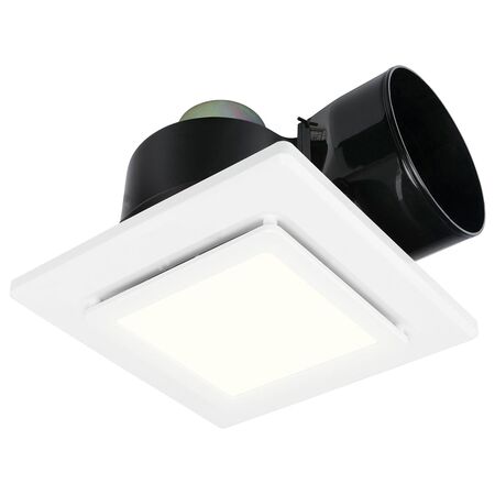 Brilliant White Sarico 325mm LED CCT Exhaust Fan