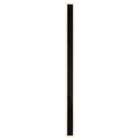 Brilliant Black Hendrick 22W 120cm LED Wall Light