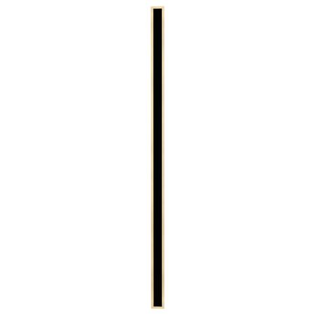 Brilliant Black Hendrick 36W 180cm LED Wall Light