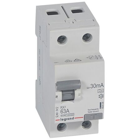 Legrand RX³ Type A 63A 240V 30mA 2 Pole RCCB