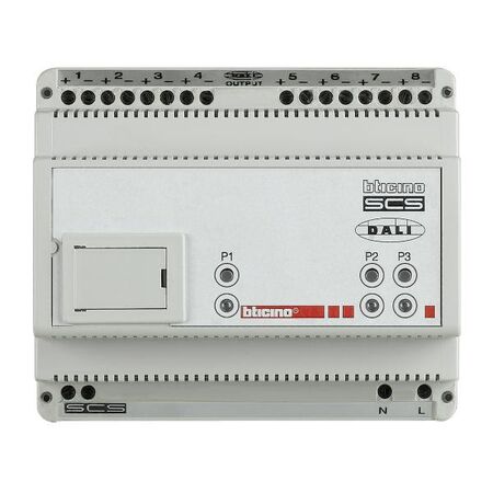 Bticino MyHOME 6 DIN Module Touch Screen Bacnet Gateway