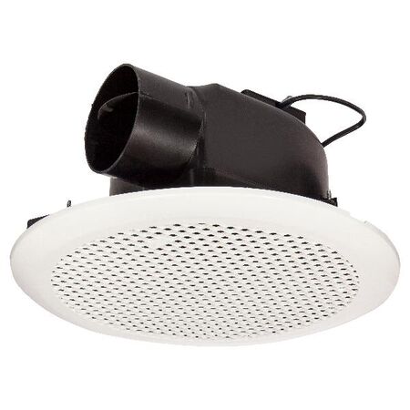 HPM 150mm 40W Round Ceiling Exhaust Fan Kit White