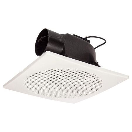HPM Square Ducted Ceiling Exhaust Fan 350x350mm White
