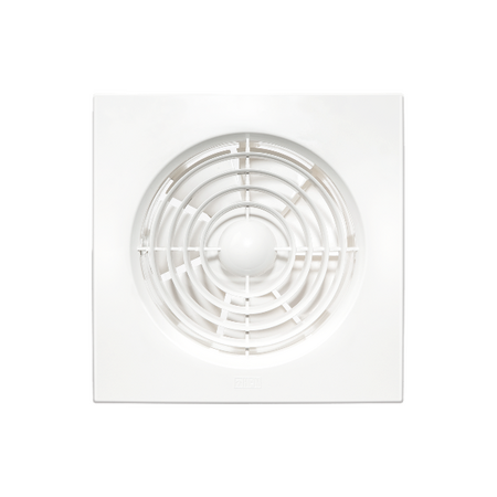 HPM 150mm Exhaust Fan with Humidity Sensor White