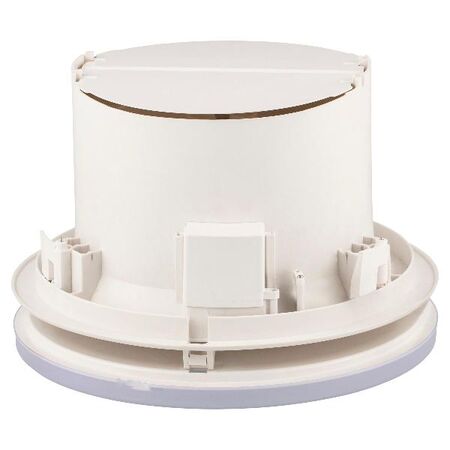 HPM Non-ducted Ceiling Exhaust Fan with Adaptable Light White