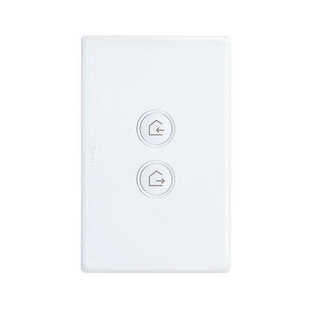 Excel Life Smart Wireless Master Switch Home/Away Scenario Gloss White