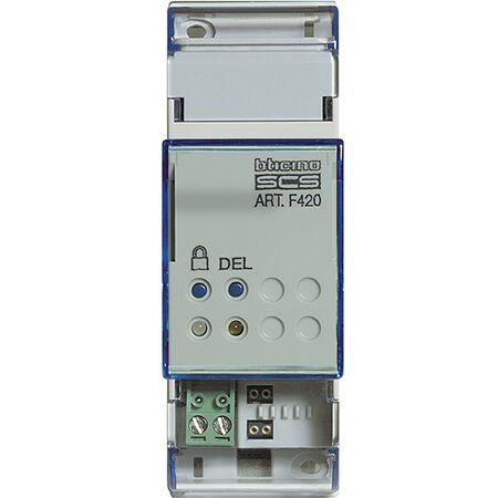 Arteor - MyHOME - BUS technology - Scenario module - 2 din modules - max 16 scenarios