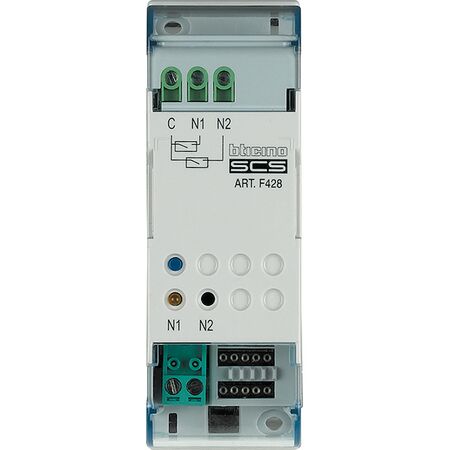Arteor - MyHOME - BUS technology - DIN rail - 2 input contact interface - 2 DIN modules