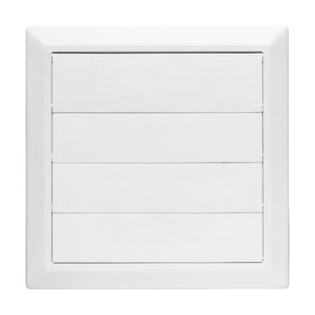 HPM Gravity Ventilation Grille 150mm White