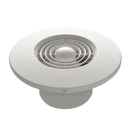 HPM 150mm 24W Round Exhaust Fan White
