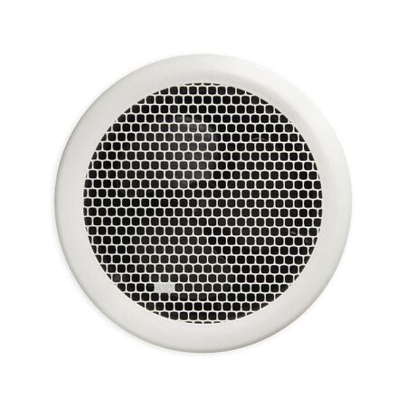 HPM 200mm 35W Round Exhaust Fan White