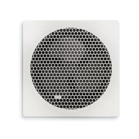 HPM 250mm 35W Square Exhaust Fan White