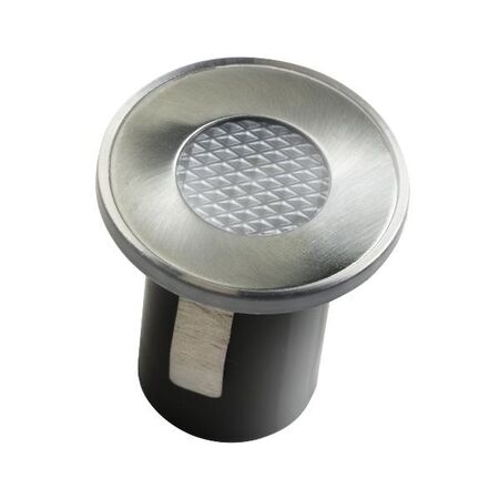 HPM 12V a.c. 0.3W LED Deck and Step Garden Light Stainless Silver - 4 Pack