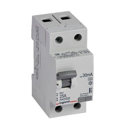 Legrand RX³ Type A 25A 240V 30mA 2 Pole RCCB