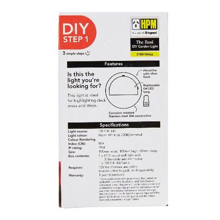 HPM ROSI G4 LED Wall / Step Light