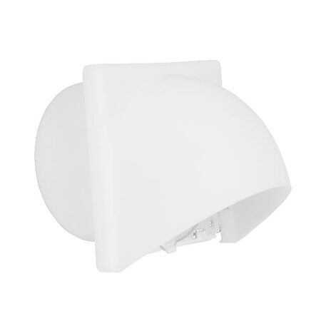 HPM 150mm External Weatherproof Cowl Ventilation Grille White