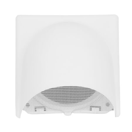 HPM 100mm External Weatherproof Cowl Ventilation Grille White