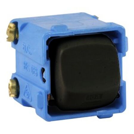 HPM 10A Double Pole Single Throw Rocker Switch Black