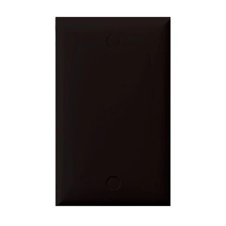 HPM Standard Blank Plate Black