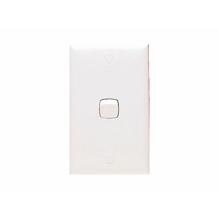 HPM Standard 10A 1 Gang Vertical Single Pole Double Throw Switch White