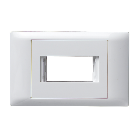 Excel Life - Common plate - Grid & plate For inserts 1x 57x25mm insert white