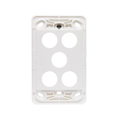 HPM VIVO 5 Gang Switch Grid White