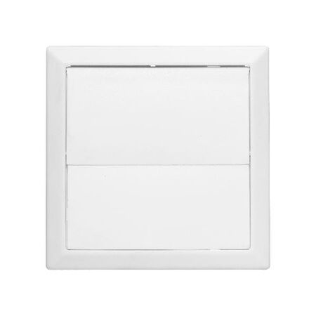 HPM Gravity Ventilation Grille 100mm White