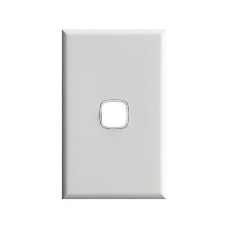 Excel - Grid & plate For 770 series mechanisms - 1 gang gloss white