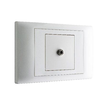 Excel Life - Common plate - Data, audio & video socket audio outlet female 3.5mm white