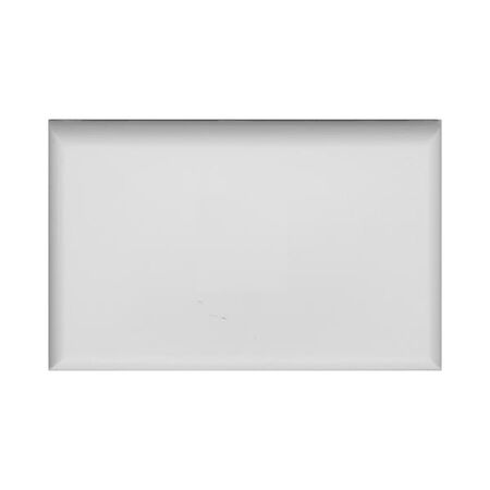 Excel - Switch coverplate blank gloss white