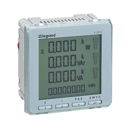 EMDX³ - Multifunction Measuring Unit Premium - Door/Solid Faceplate Mount.- 96x96x62