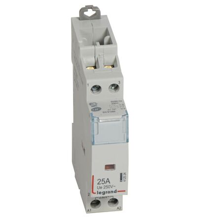 CX3 - modular contactor - 250V a.c. 2P 25A 2NC 230V a.c. coil without handle 2 module