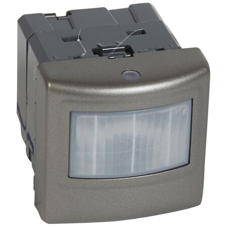 Arteor - Lighting Management sensor for managing several circuit - 180° switch sensor - PIR - 15m² - occupancy sensor - IP 41 - magnesium