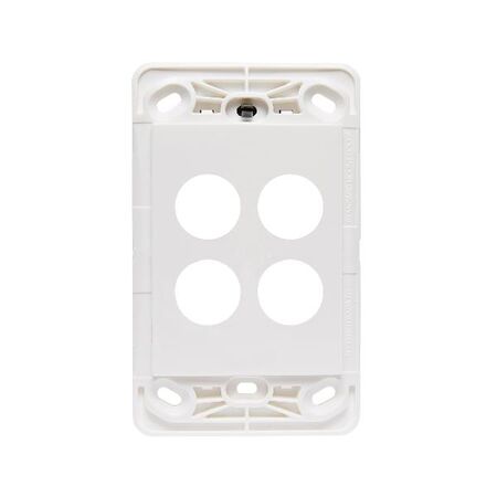 HPM VIVO 4 Gang Switch Grid White