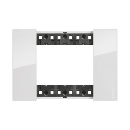 Bticino Living Now 3 Module Coverplate Ice