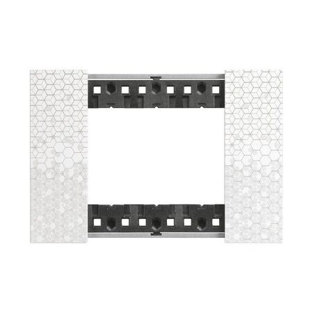 Bticino Living Now 3 Module Coverplate Pixel