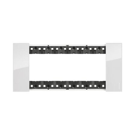 Bticino Living Now 6 Module Coverplate Ice