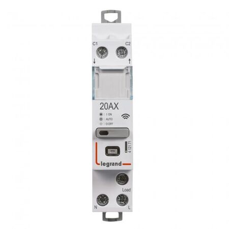 CX3 Smart Connected Contactor With Netatmo - Single Pole N/O - 20A