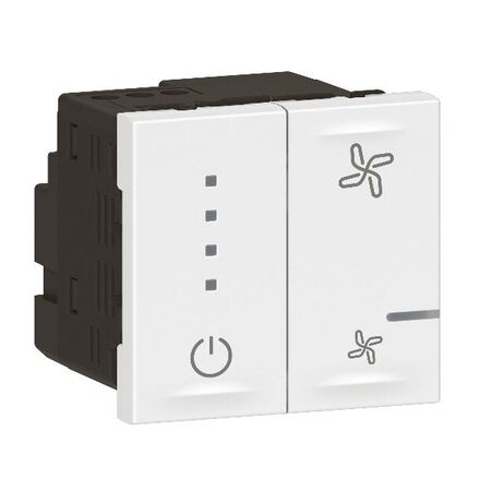 Arteor with Netatmo Smart 4 Speed 100VA Fan Controller Mechanism White