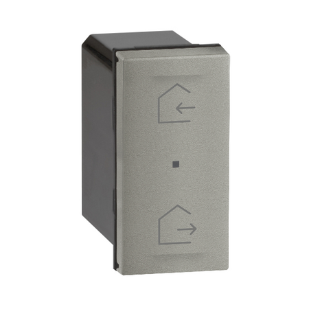 Arteor with Netatmo 1 Module Wireless Home-Away Master Clip-In Grid Switch Magnesium