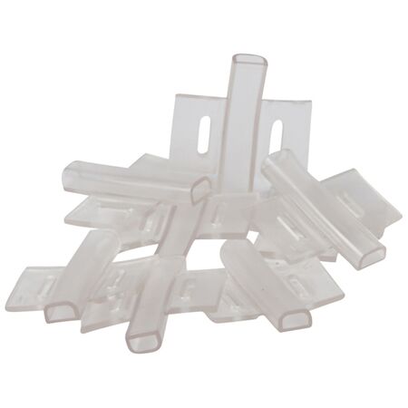 MEMOCAB - Marker holders 8 markers capacity 20mm transparent fixing with cable tie